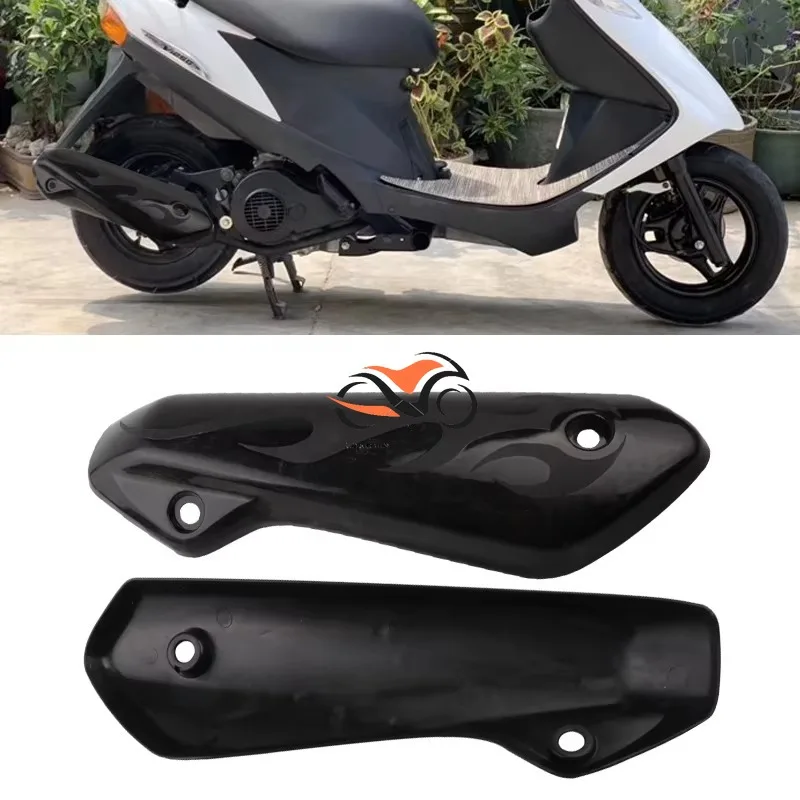 

For Address V125g V125 Motorcycle Scooter Muffler Cover Exhaust Protector Heat Cover