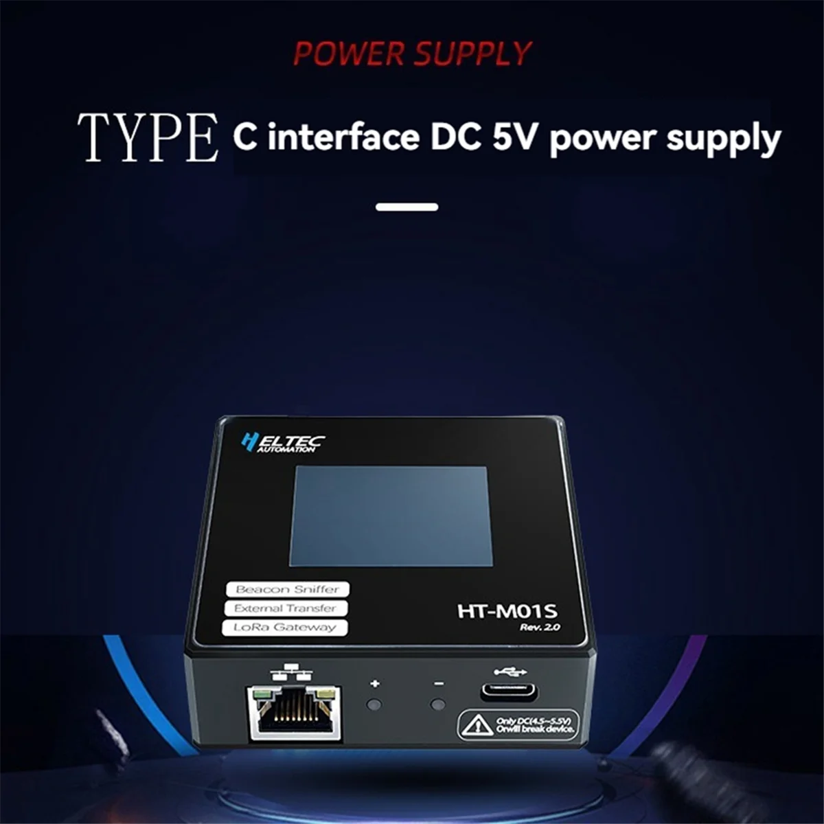 A003 HT-M01S 8채널 ORaWAN 라우터 이더넷 WiFi 게이트웨이 Wifi ESP32 SX1303 클라우드 플랫폼 IOT 868MHz