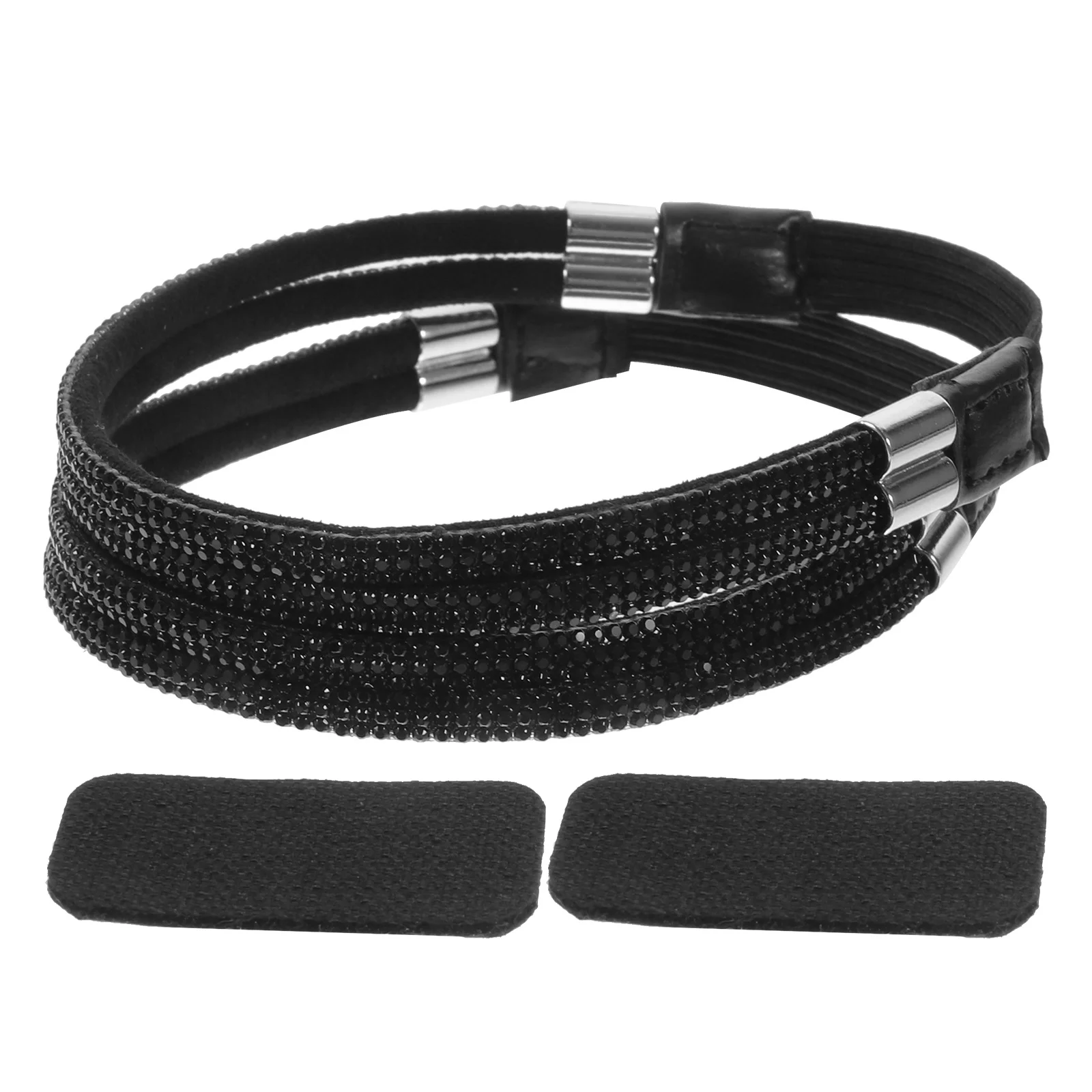 

1 Pair High Heel Straps Elastic Adjustable Shoe Laces Ankle Strap Replacement Anti-Slip Shoelaces for Women Heels