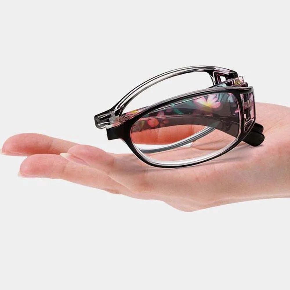 

New Alloy Elderly Reading Eyewear PC Resin Folding Presbyopic Glasses Decorative Japanese Style Anti Blu-ray Eyewear Men