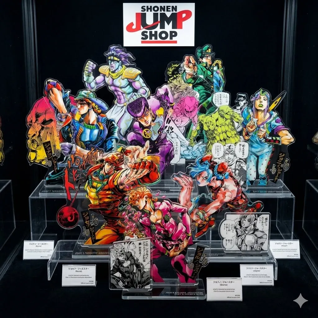 JoJos Bizarre Adventure Jotaro Kakyoin 15cm Acrylic Standee Cartoon Tabletop Ornament Cosplay Keychain Charm Bag Pendant Gift