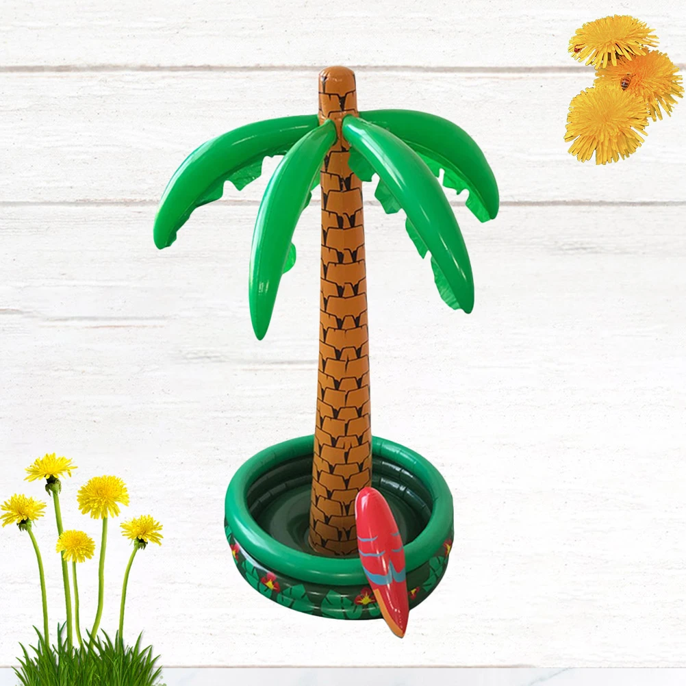 

Inflatable Coconut Foldable Foldable Ice Bucket PVC Ice Bucket Beach Party Child Outdoor Camping Storage Garden