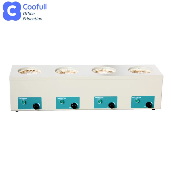 Coofull 98-IV-B Several Rows Magnetic Stirring Electric Heating Mantle with CE 2*100ml
