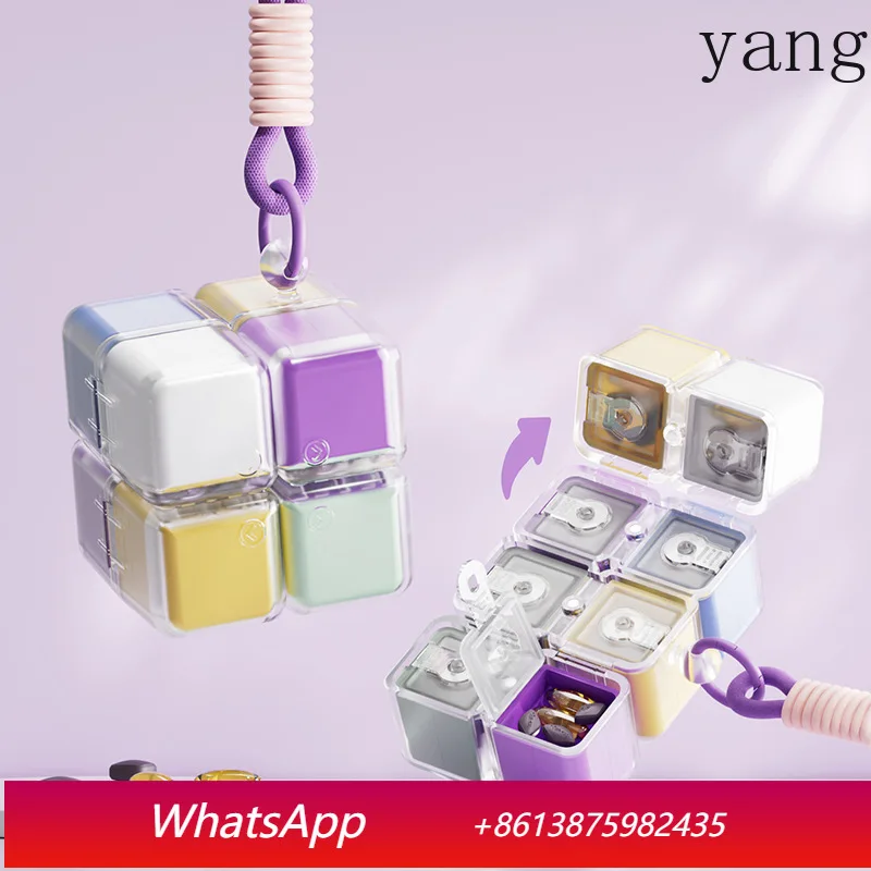 

YJQ Portable packing box with lanyard Sealed storage box Multifunctional packing device