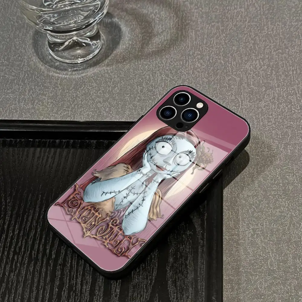 Custodia per telefono Corpse Bride per IPhone 17 16 15 Pro Max 14 13 12 Mini Plus Samsung S25 24 23 Custodia per telefono Ultra Glass