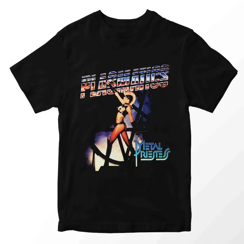 Plasmatics Tshirt Punk Rock Casual O-Neck Short Sleeve Men's Tees Regular Fit Men Women T Shirt