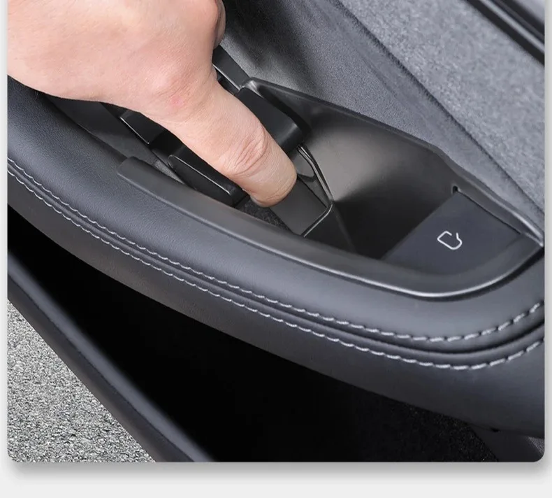 Für Tesla Model Y/YL Juniper 2025+ Türgriff-Aufbewahrungsbox Vordere und Hintere Tür-Aufbewahrungsbox Organizer-Schlitz Zubehör – Detail 7