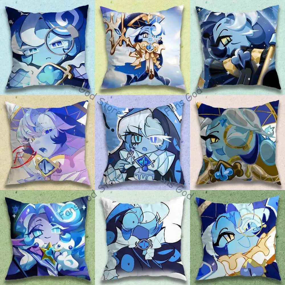 Cookie K-Kingdom S-Shadow Milk Pillow Case Plush Pillow Cases Home Decoration Pillow Cover for Sofa Bed Chair Living Room