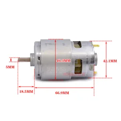 Original MABUCHI RS-775WC-8514 DC 18V 19.2V High Speed Large Torque High Power Motor For Cordless Drill Screwdriver