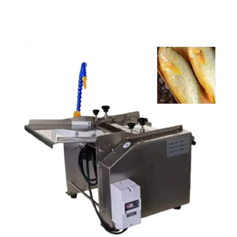 High-speed fish skin peeler for salmon, cod and rhubarb bass, durable seafood processor