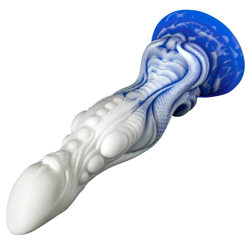 10in Realistic Silicone Animal Dildo Vaginal G-spot Stimulator Anal Plug Buttplug Monster Dildo Female Masturbators Adult Dildos