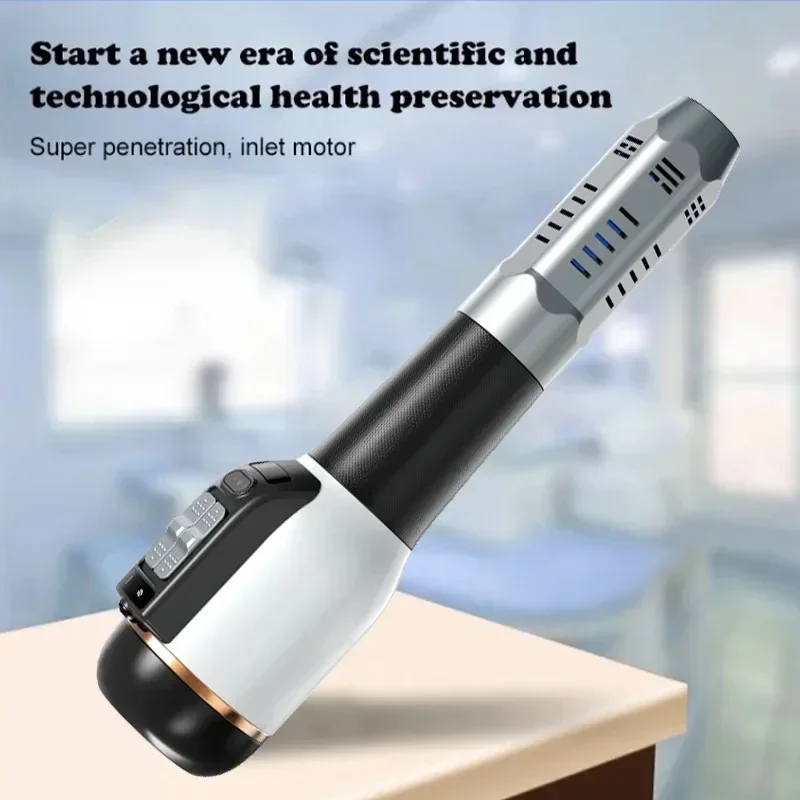 Perangkat Peniup Terahertz Generasi Ke-6 Mesin Fisioterapi Sehat Magnetik Ringan Perawatan Tubuh Tongkat Peniup Rambut Listrik Penghilang Rasa Sakit