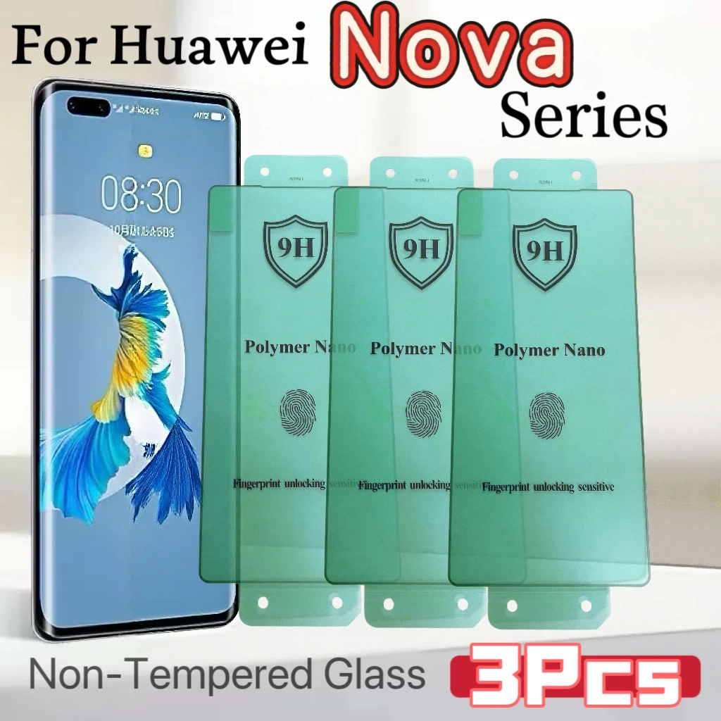 

3-Pack HD Screen Protector for Huawei Nova Series, not tempered glass