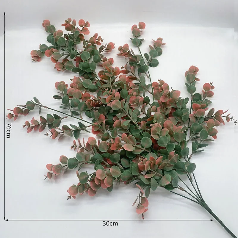 Große 22'' Künstliche Hängen Pflanzen Gefälschte Farne Blätter Kunststoff Begonie Leafs Wand ForHome Zimmer Garten Hochzeit Girl – Detail 32