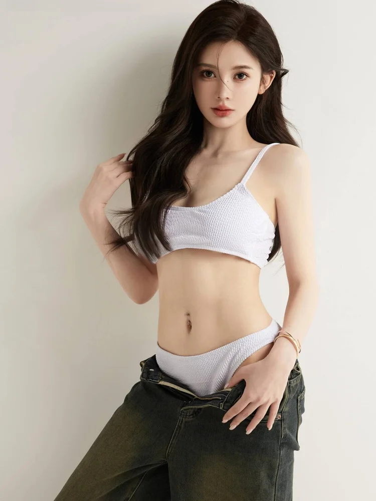 

2026 Studio Korean Style High Fashion Spicy Girl Minimalist Oxygen Feeling Girl Photography Art Photo Clothing