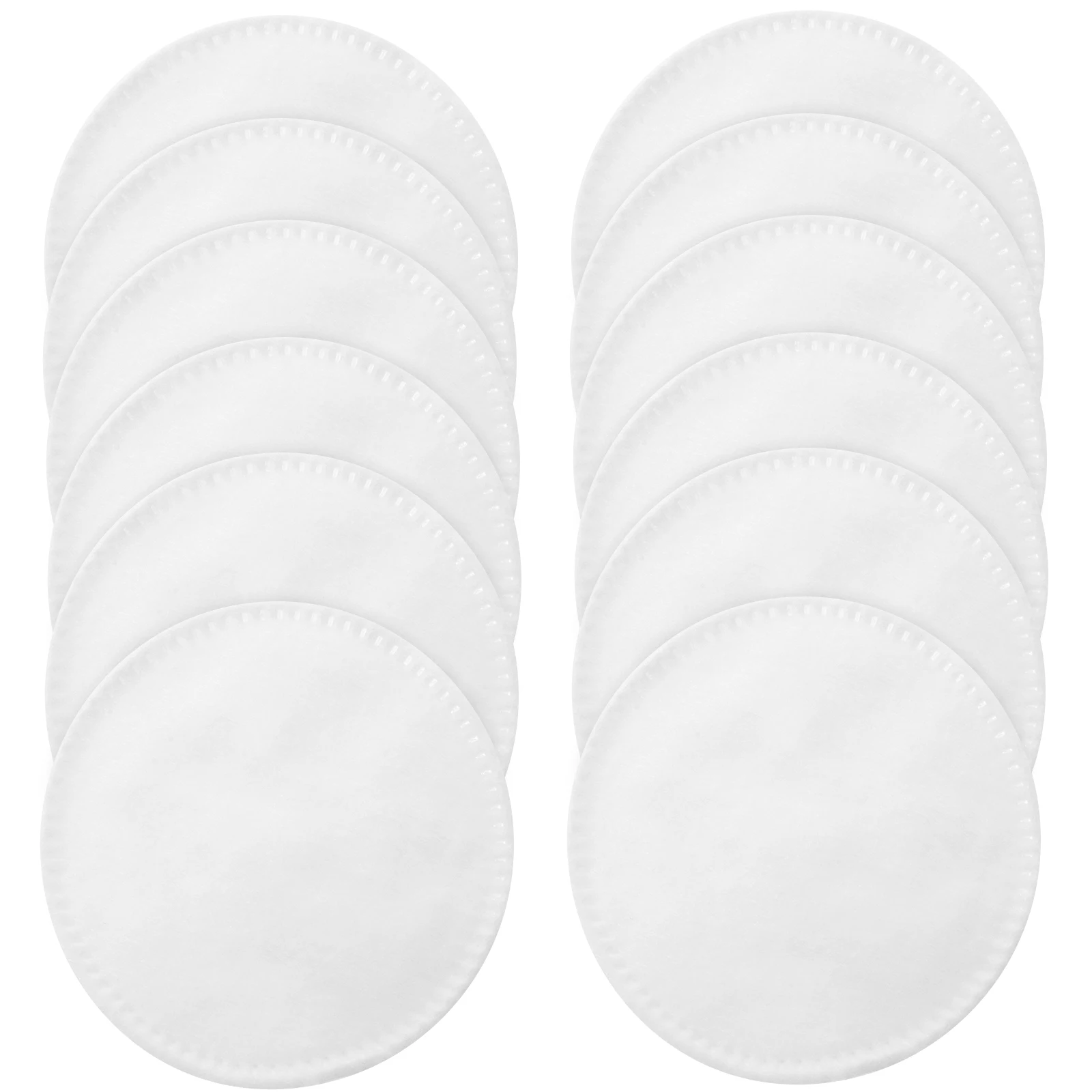200 pcs 6Cm Round Nonwoven Makeup Remover Disposable Soft Facial Skin For Women Lightweight Portable Face Cleansing