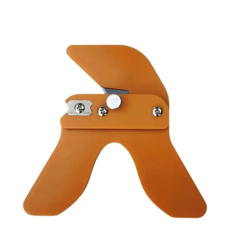 

2 in 1 Manual Trimming Blade Arc Straight Edge Banding Strip Scraper Board PVC Binding Edge Trimmer Deburring Tool Woodworking