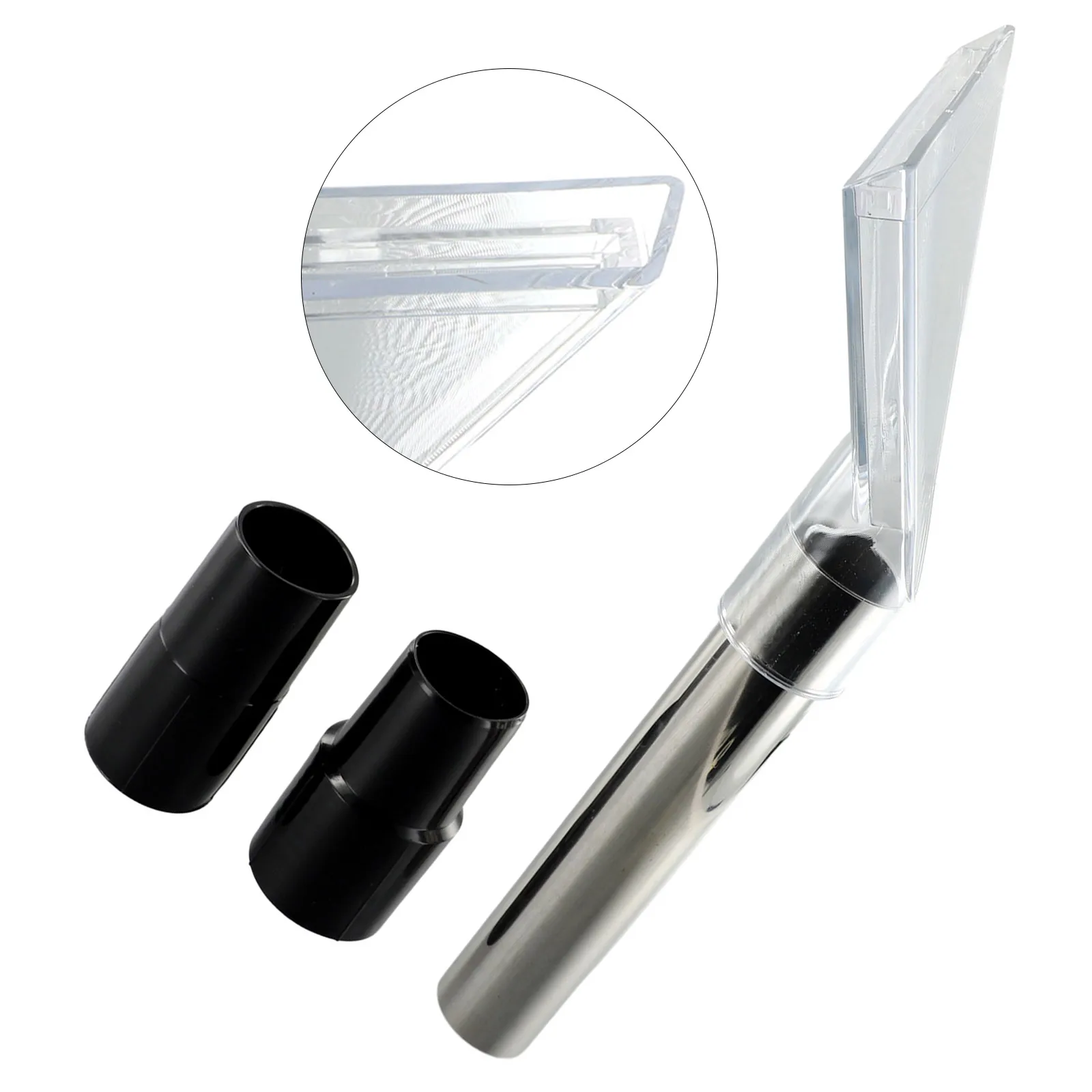 Large Size Adapter A, and Safe Materials, Real Time Cleaning Process, 38mm Vacuum Cleaner Swivel Head Floor Nozzle