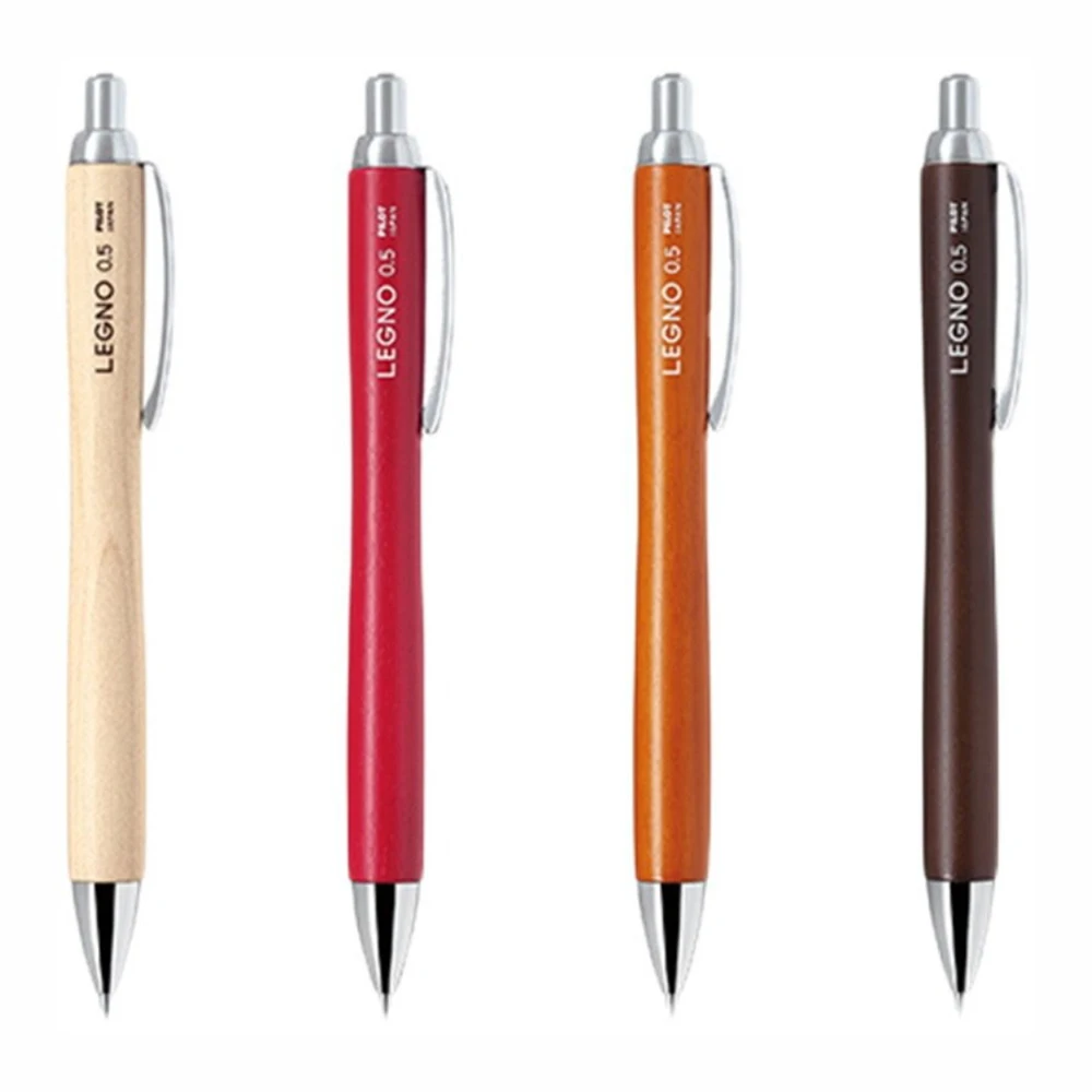 1pcs Japanese PILOT Mechanical Pencil LEGNO Wooden Pole 0.5mm Automatic Pencil HLE-1SK School Office Supplies