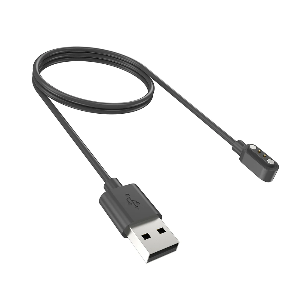 Cabo de carregamento magnético para relógio de pulso, adaptador de segurança usb para relógio haylou watch 2 pro (ls02 pro)/solar lite