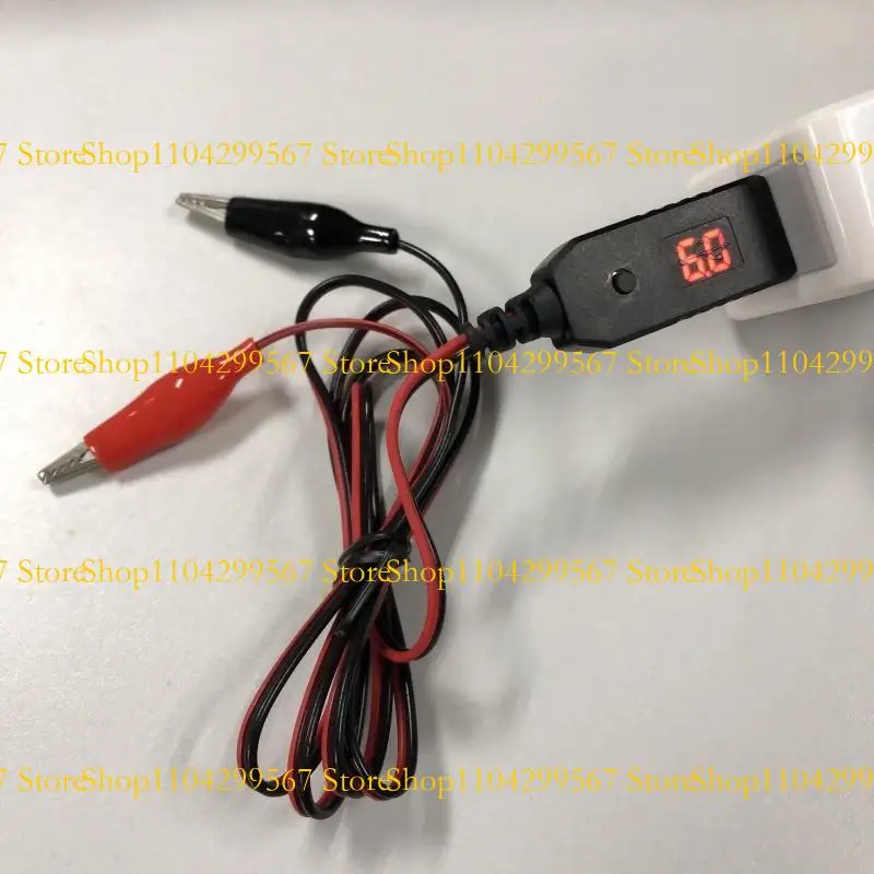 

CS1W USB 5V 6V 8.4V 12V QC3.0 Clip Cable Adjustable Converter For Light