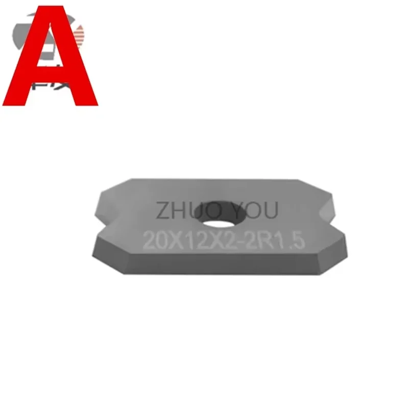 ALLOY Knife Scraper Blade Fully Automatic Edge Banding Machine Cutting Tool 20 * 12 * 2 * R2 Woodworking Tools And Accessories