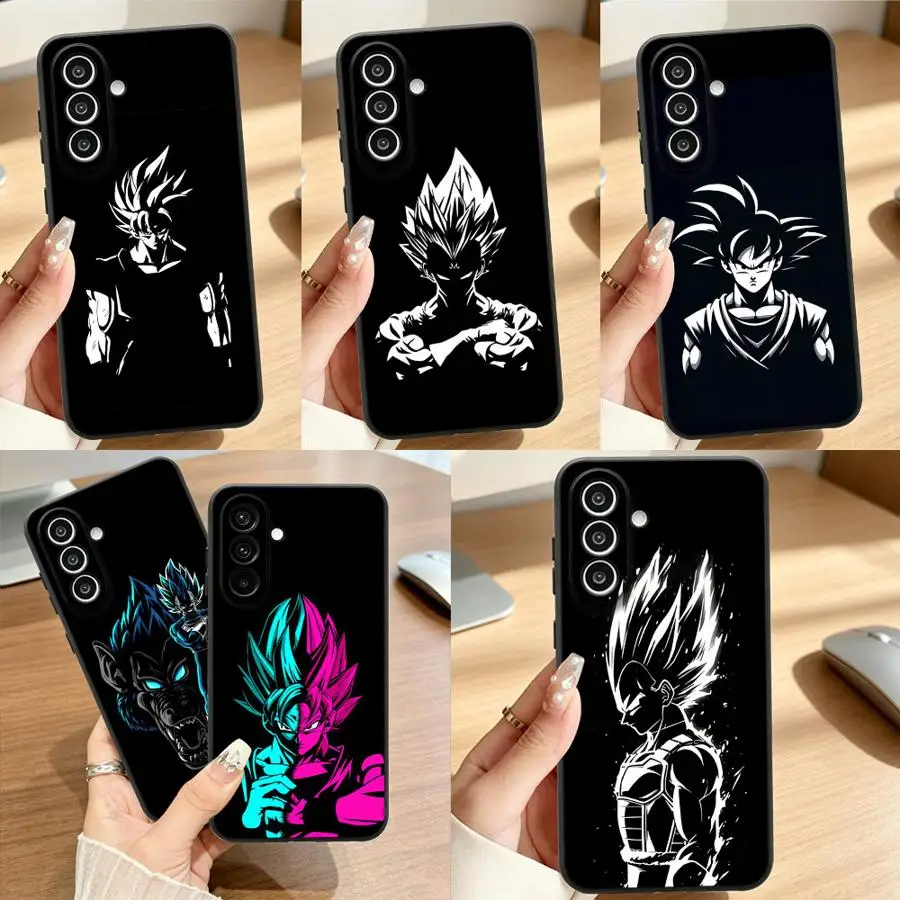 Manga Art D-ragon Balls Case for Samsung Galaxy A18 A57 A55 A73 A51 A15 A25 A16 A37 A06 A53 A17 A52 A36 A50 A05 Phone Cover A70