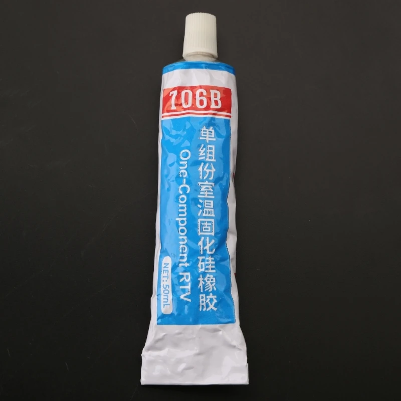 2024 New Silicone Grease Tube Silicone Sealant Translucent Waterproof Rust Moisture Proof