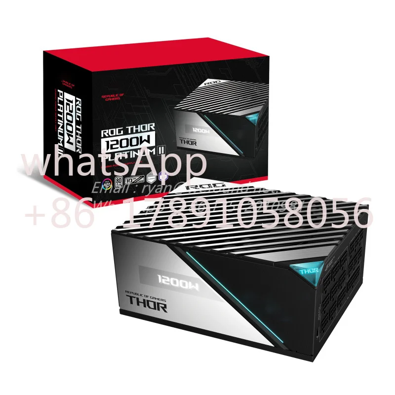 For ROG THOR 1200P2 1200W Platinum II Desktop PC GAMING POWER SUPPLY UNIT