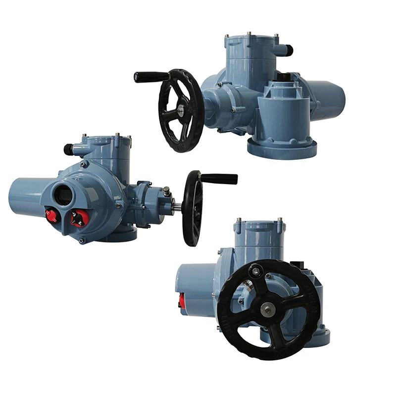 Intelligent 300Nm 380VAC 50Hz IP67  Actuator Multi Turn Modulating Gate Structure