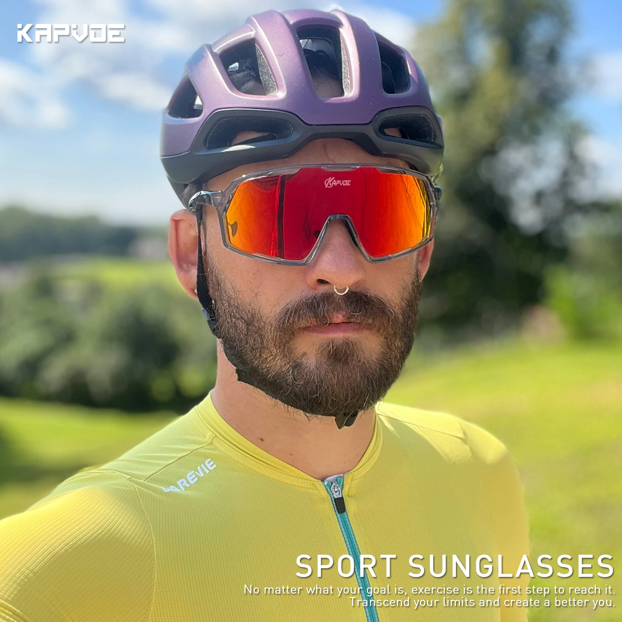 Lunettes de cyclisme Kapvoe UV - Mountain Biking Goggles avis et prix