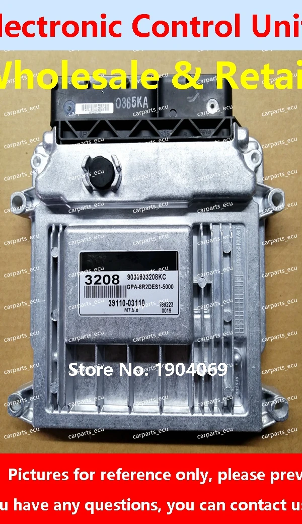 

39131-26BE1 K71 ECU 39101-26AC0 K04 For Hyundai Elantra KIA Car Engine Computer Board/M7.9.8 39110-03110 3208/39110-03190 3210