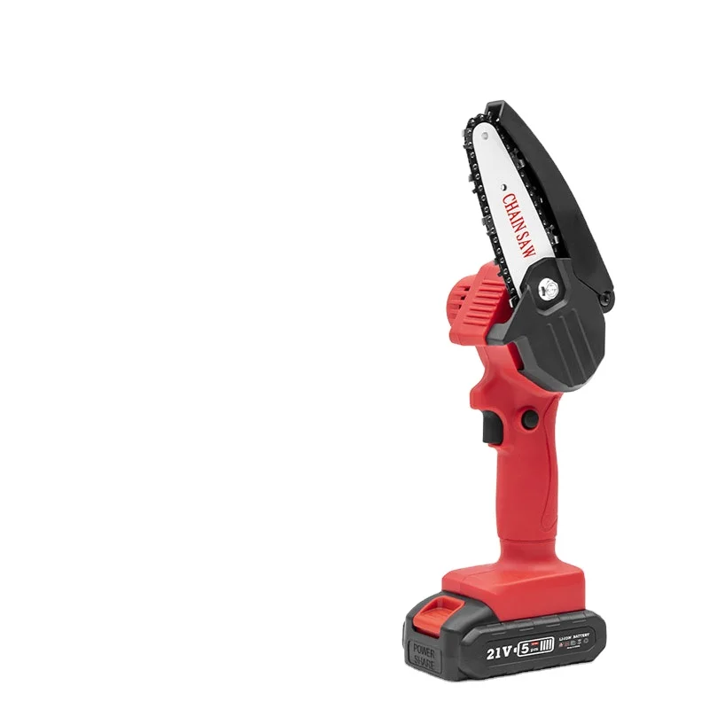 

Rechargeable Cordless Mini Electric Chain Woodworking One-handed Electric Saw Garden Logging Lithium Chain Saw
