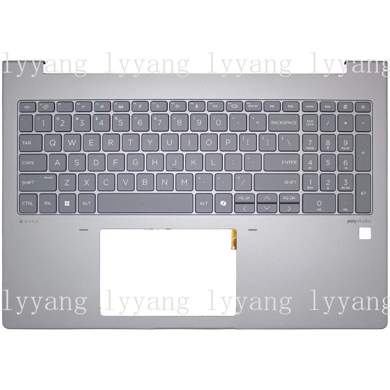 

f New For HP Zbook Power 16 G11 G12 ZHAN99 2024 Laptop Palmrest w/Backlit Keyboard