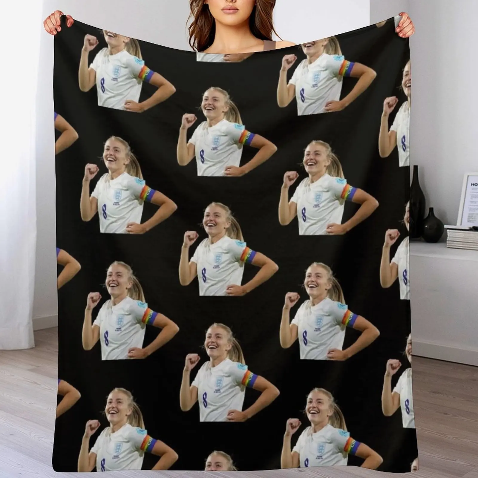 leah williamson Throw Blanket Thermals For Travel sofa bed Summer Beddings Decorative Throw Blankets