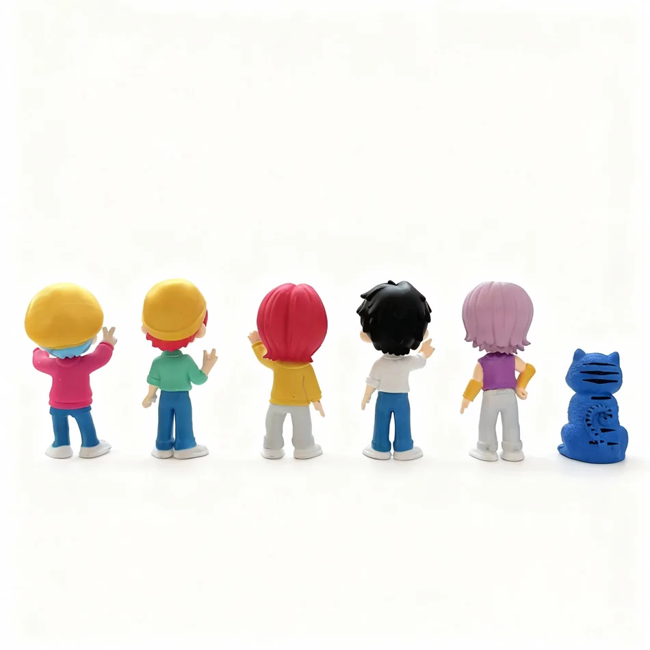 2026年新作トレンド玩具ブラインドボックス - K-POP：デーモンハンターズボーイズグループQバージョンアニメグッズ、PVCモデル、ファンアイドル