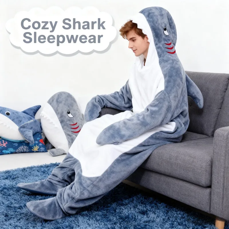 

Ультрамягкая одежда для сна с героями мультфильмов, комбинезон, пижамы, домашняя одежда, зимняя теплая спальная сумка для взрослых