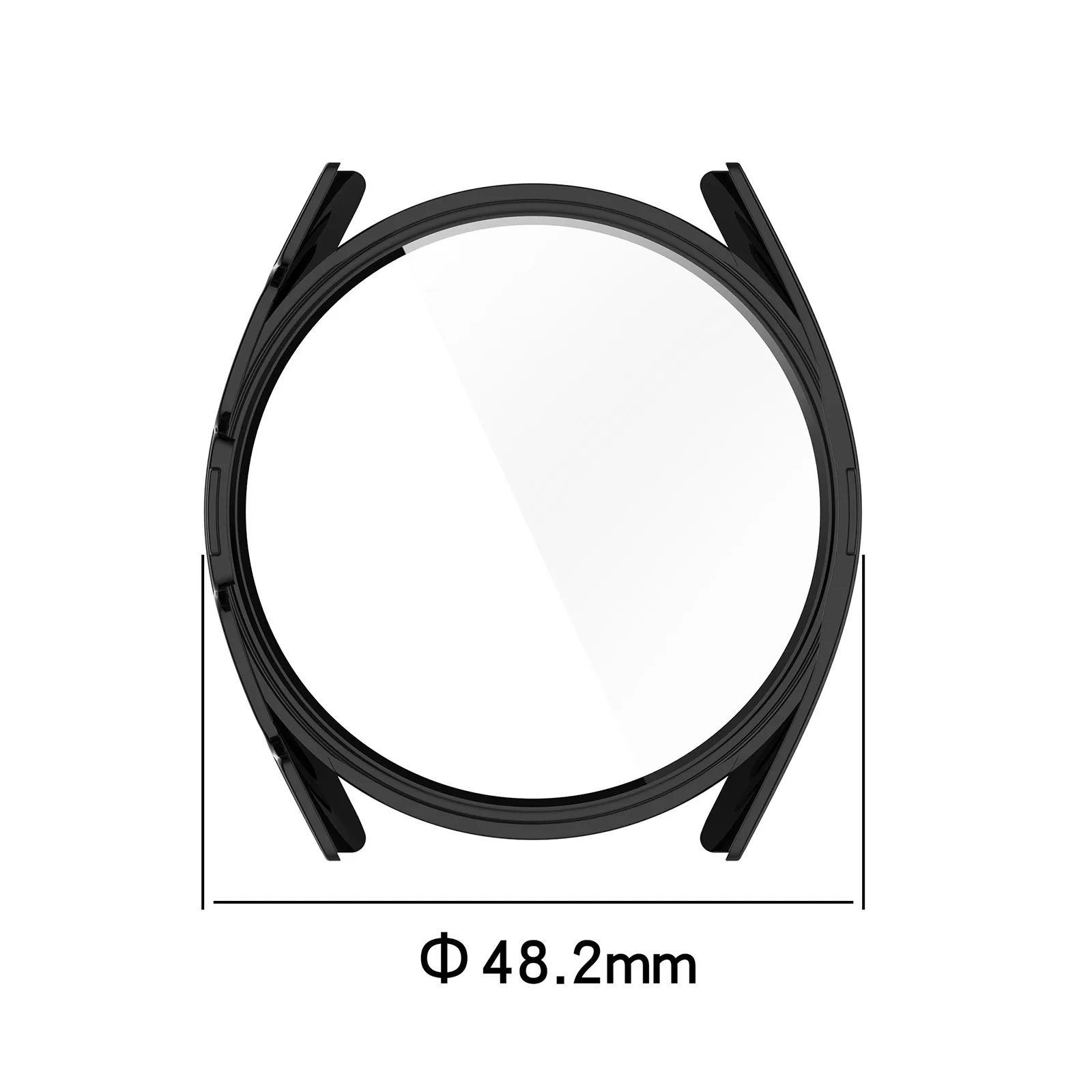 Verre trempé + couvercle pour montre Xiaomi S2, boîtier de protection d'écran antichoc PC, 42mm 46mm, accessoires pour montre Xiaomi série S2 42mm 46mm