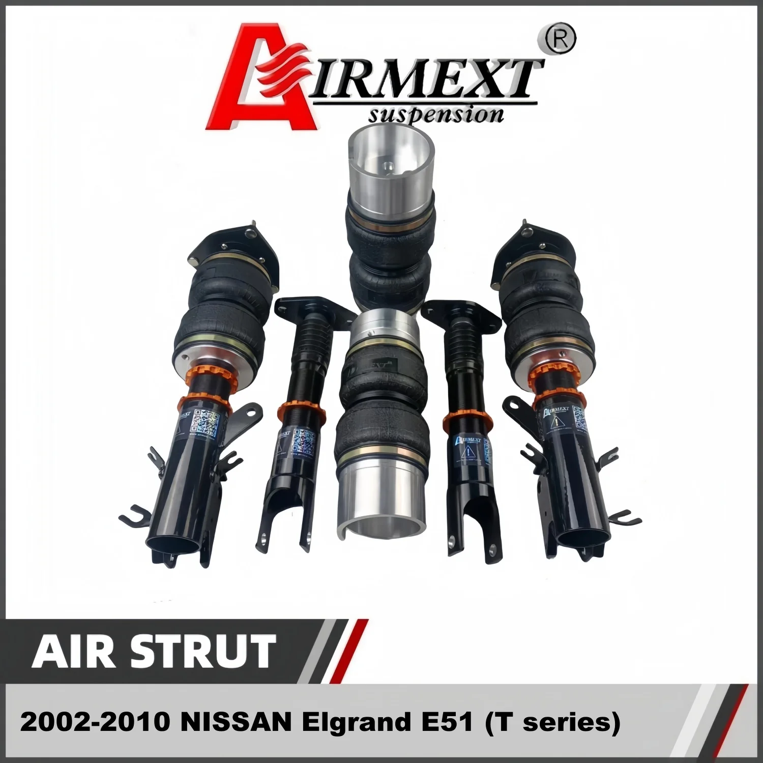 For NISSAN Elgrand E51 (2002-2010)/ Air suspension/ air struts /Auto part/pneumatic parts/air lift