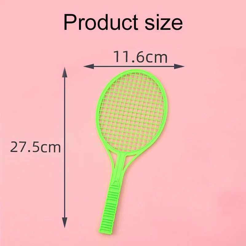 

Children Mini Badminton Tennis Racket with Two Balls Plastic Parent-child Physical Exercise Baby Ball Games Summer Gifts TMZpick