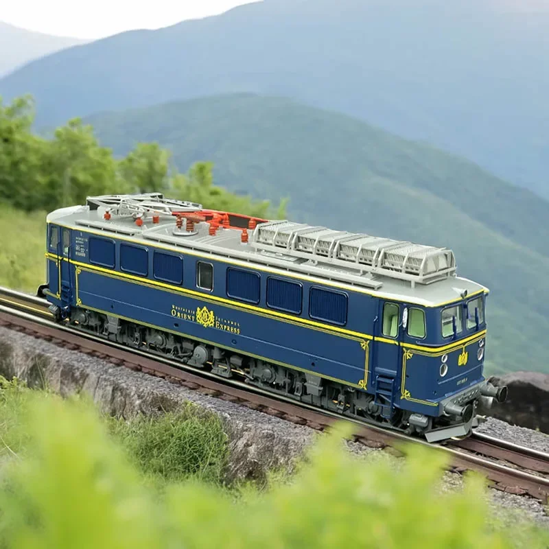 BRAWA Train Model HO Type 1/87 AE477 Electric Locomotive Digital Sound Effect Orient Express Classic Rail Car