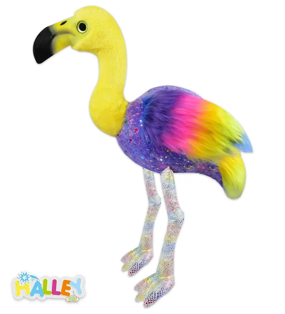 Halley toy OY05738 V-11INCH GOK. Flamingo