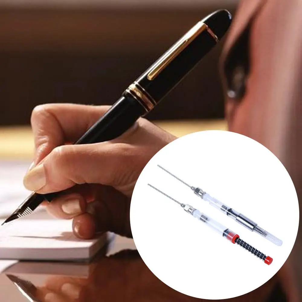 Pen Pipette Instrument Ink Suction Device Ink Cartridge Filler Fountain Pen Syringe Tool Ink Supplies Bottled Cartridge Syringe