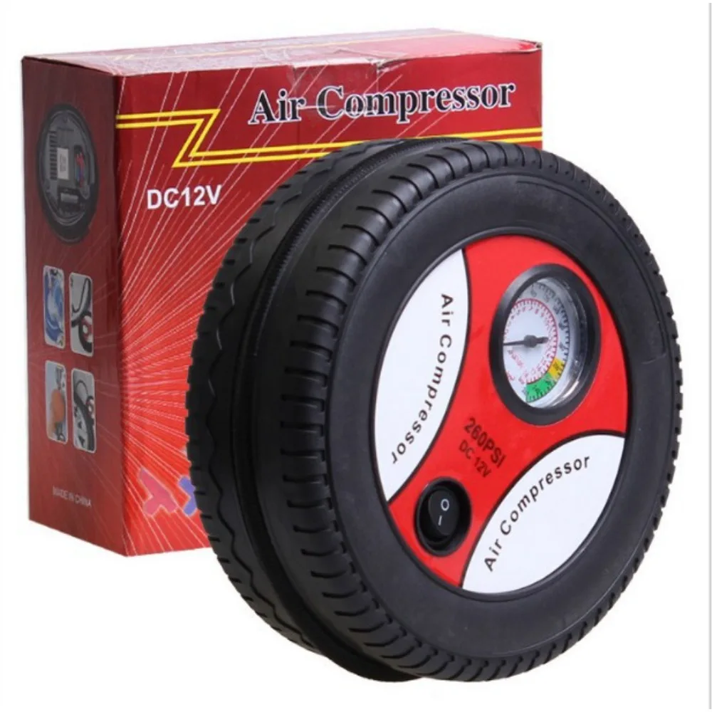 Small Air Pump Car Tire Pump Compressor Tire Inflating Tyres Air Pump For Air Compressor Car