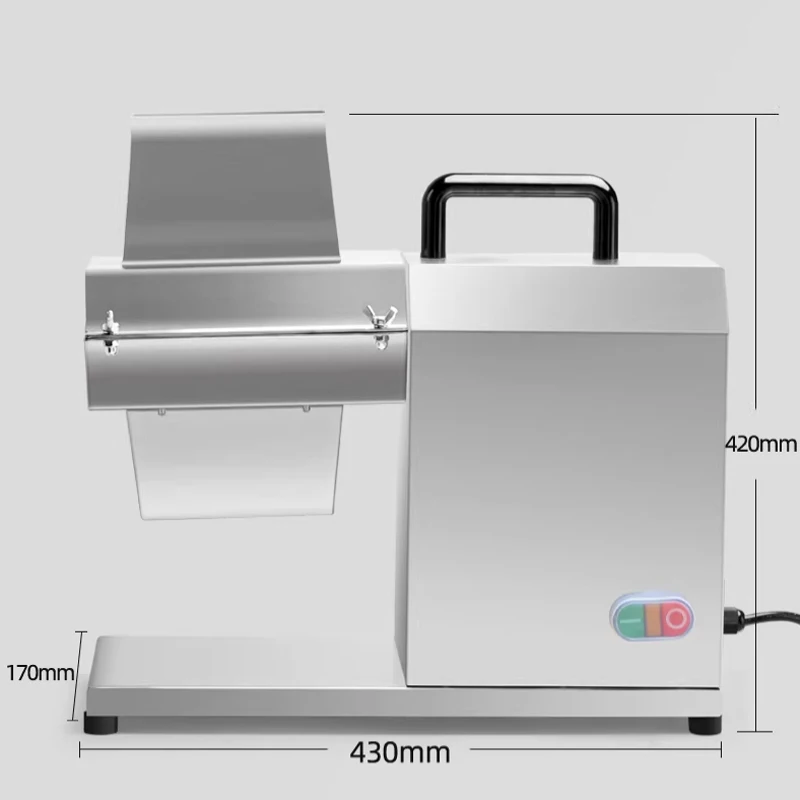 Fotografia 6: Amaciador de Carne Comercial Multifuncional em Aço Inoxidável 450W, Ferramenta Elétrica para Amaciar Carne de Boi, Carneiro, Porco e Carne Congelada