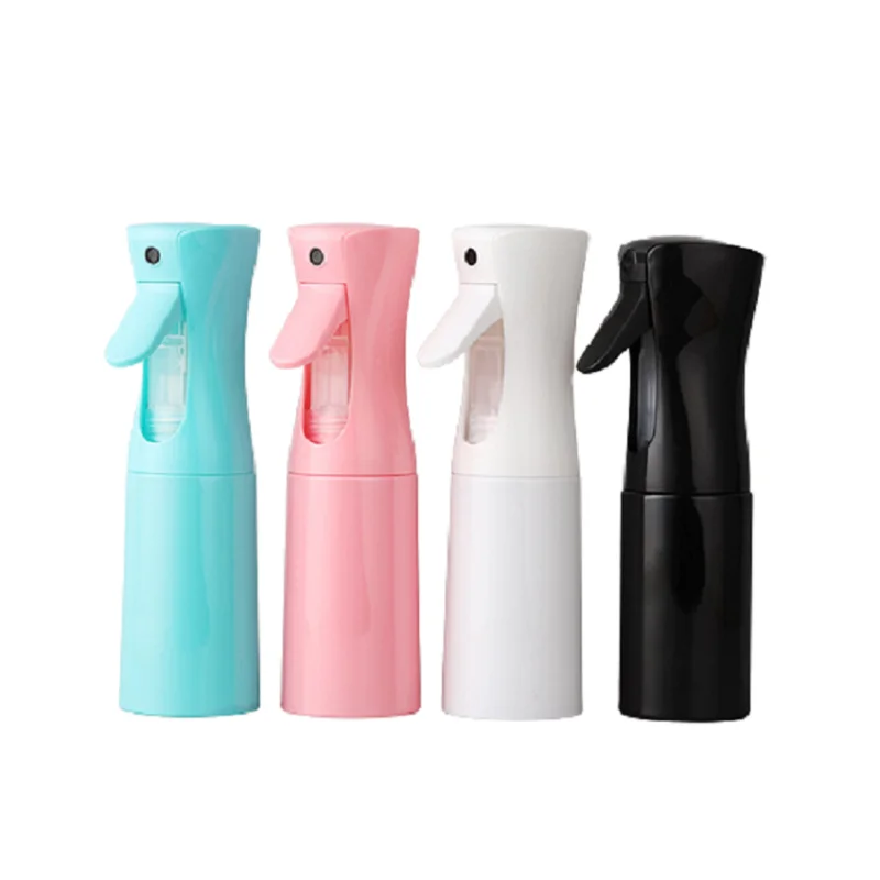 

10Pcs Packing Empty Plastic Bottle 200ml Continuous Spray Press Pump Refillable Portable Cosmetic Packaging Container Bottles