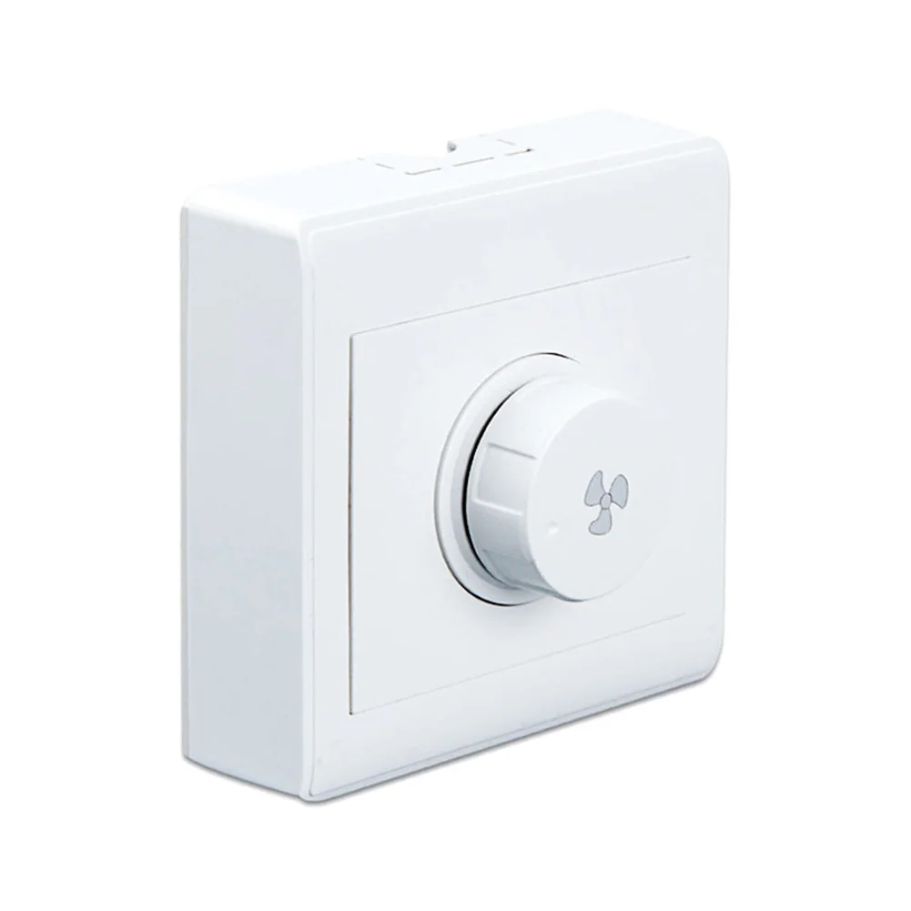 Rotary Stepless Fan Controller Switch for Use with Standard AC Fans in Residential and Light Commercial Settings