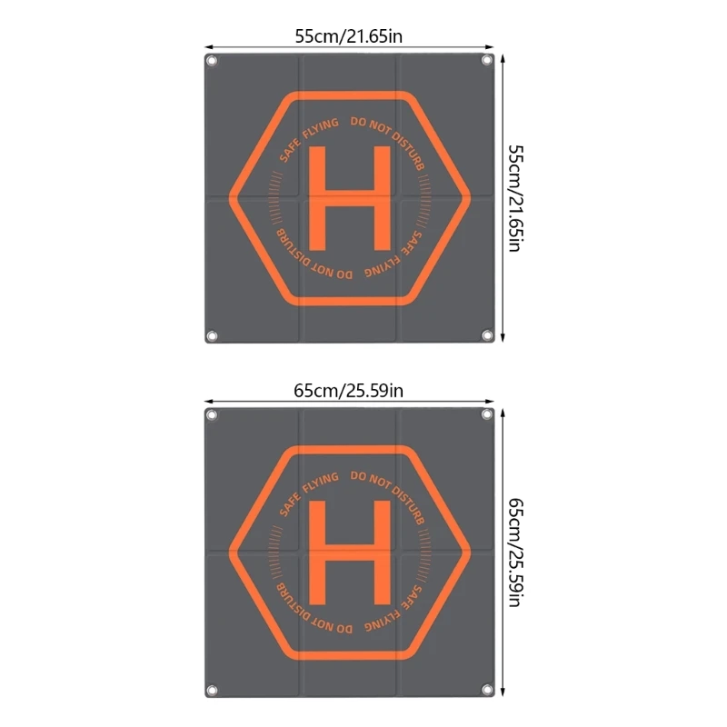 R91A พับ UAV Launching Pad สูงกันน้ำ Landing Platform Landing Mat ชุดสำหรับรีโมทคอนโทรลเครื่องบิน