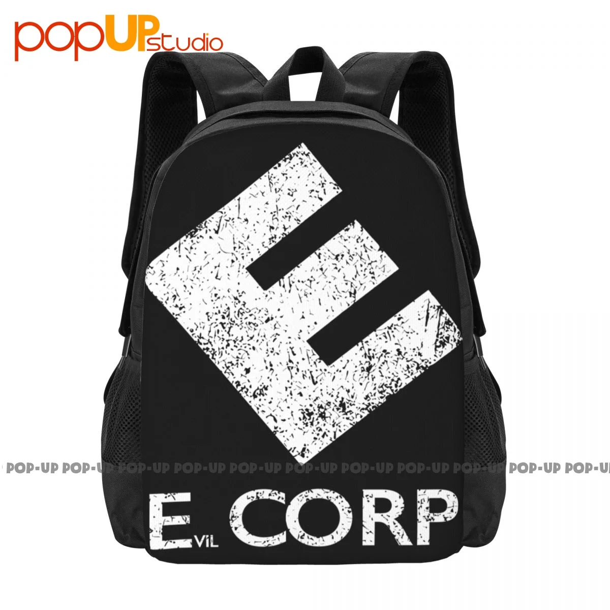 E Corp - Fsociety Allsafe Hacker Tv Series Evil Corp Mr. Robot Backpack Large Capacity Softback Beach Bag