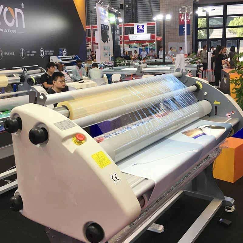 High-Speed Hot and Cold Laminator, KT Plate Gluing Machine, Adhesive Film Pressing 1600mm  Electric Peritoneum Machine,